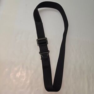 Blackhawk Tactical Nylon Web Belt Black Metal Buckle MS 22040 DS Large 40-49 In